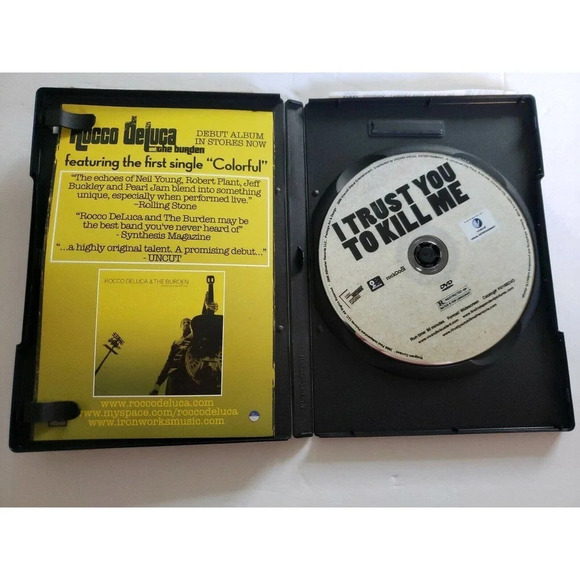 I Trust You to Kill Me (DVD, 2007) - Picture 3 of 3